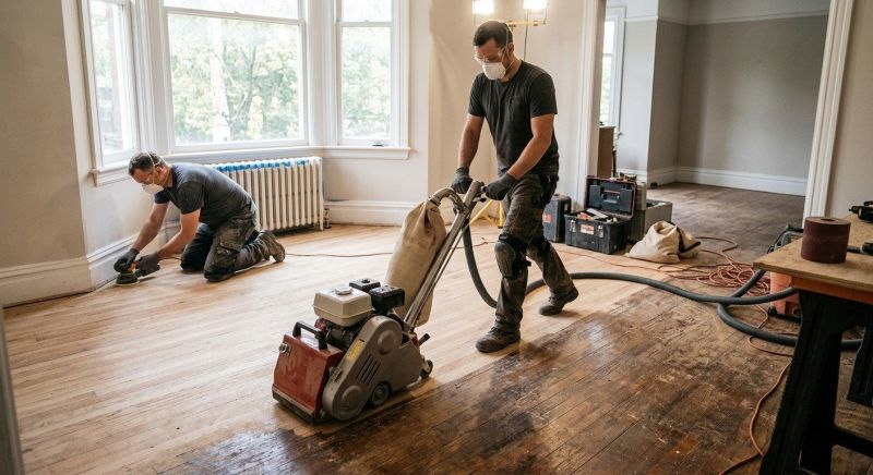 Hardwood Floor Renovation in Austin, TX