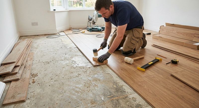 Laminate Floor Replacement in Fredericksburg, VA