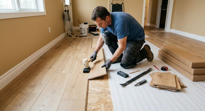 Laminate Tile Installation in Greensboro, NC