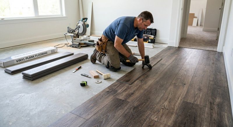 Linoleum Floor Installation in Austin, TX