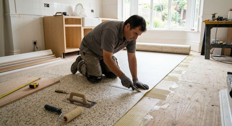 Linoleum Floor Installation in Arvada, CO