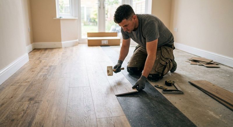 Luxury Vinyl Tile Installation in Frisco, TX