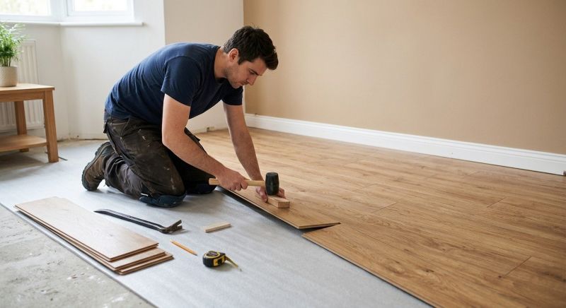 Plank Laminate Installation in Loudoun County, VA