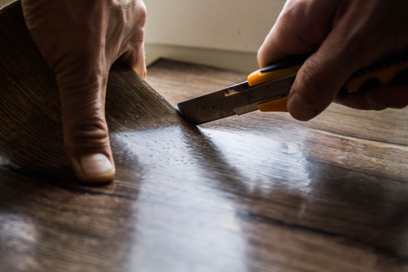 Vinyl Floor Seam Restoration