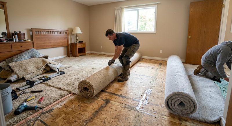 Bedroom Carpet Replacement in Monmouth County, NJ