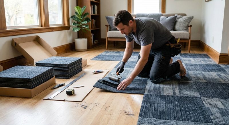 Carpet Tiles Installation in Toms River, NJ
