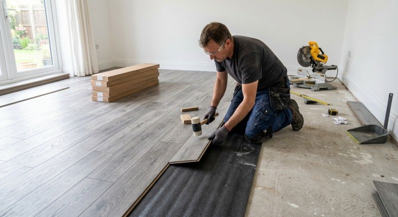 Laminate Floor Remodeling in Warrenton, VA