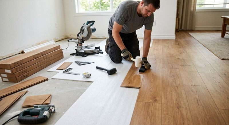 Laminate Floor Replacement in Manassas, VA