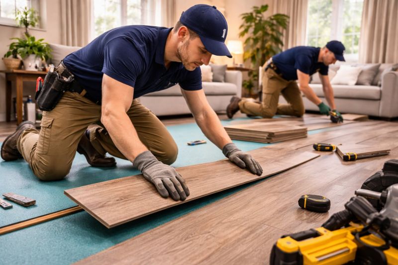 Laminate Floor Replacement in Fort Wayne, IN