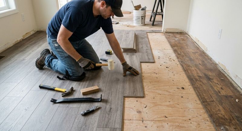 Laminate Flooring Replacement in Fredericksburg, VA