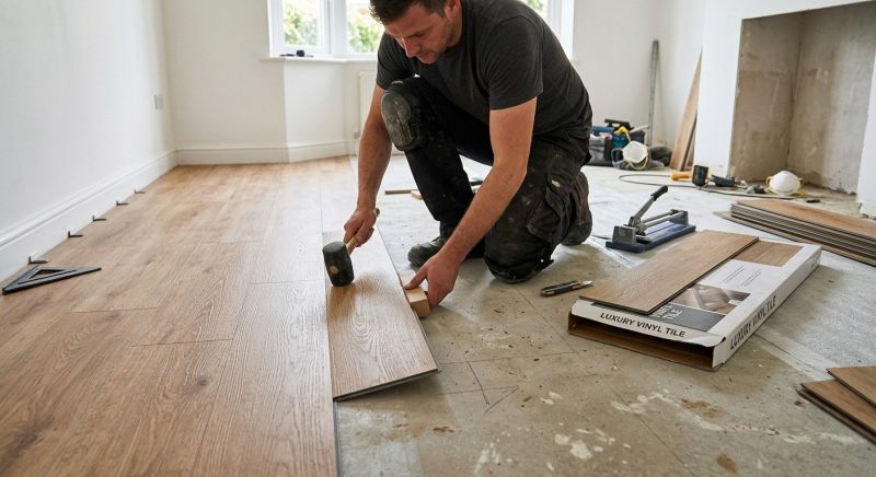 Luxury Vinyl Tile Installation in San Antonio, TX