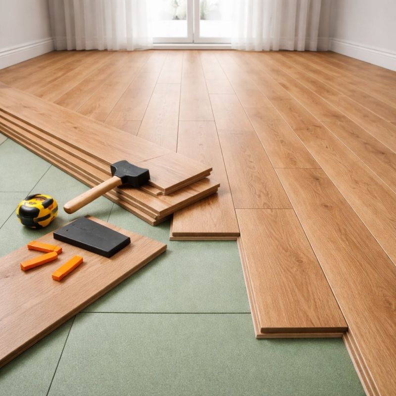 Plank Laminate Installation in Loudoun County, VA