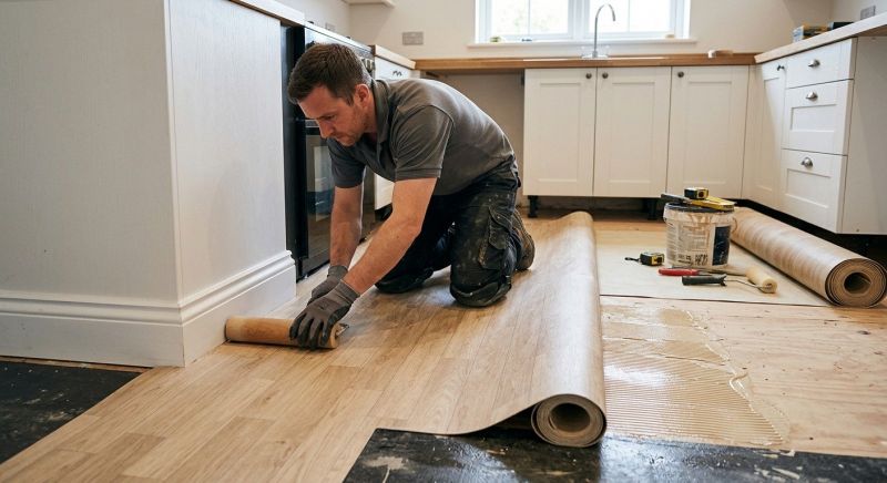 Sheet Linoleum Installation in Mesa, AZ