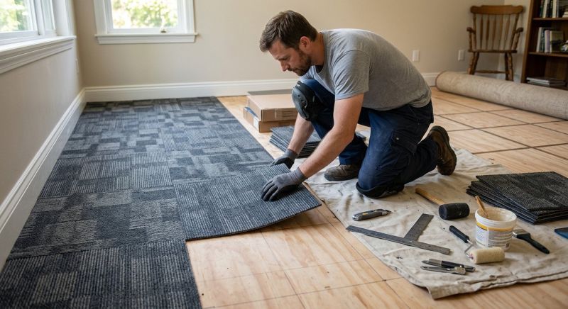 Tile Carpet Installation in Monmouth County, NJ