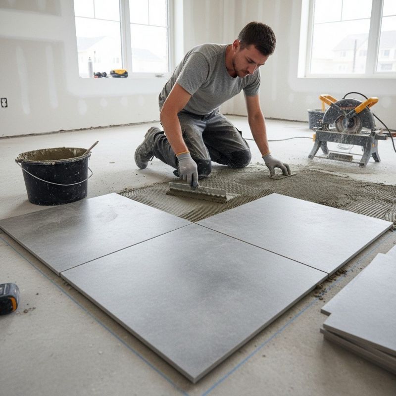 Tile Floor Installation in Fredericksburg, VA