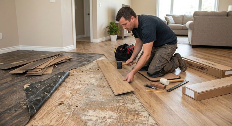 Vinyl Floor Replacement in Arvada, CO
