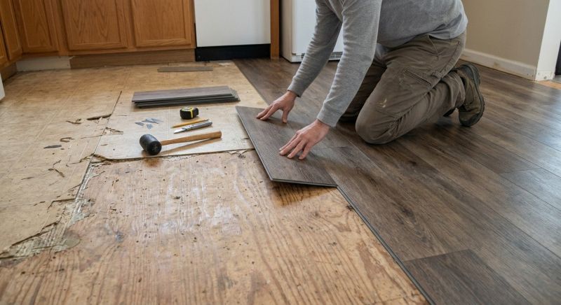 Vinyl Tile Replacement in Manassas, VA